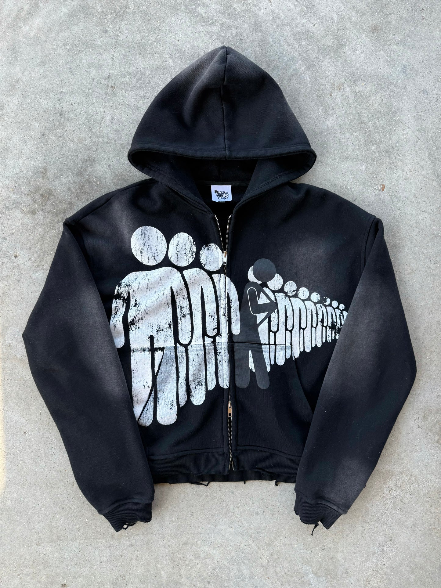 outcast-zipup (blackwash)