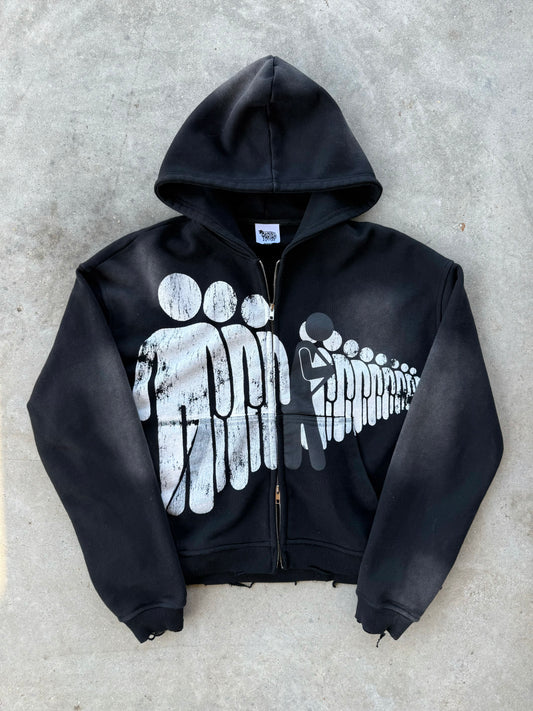 outcast-zipup (blackwash)